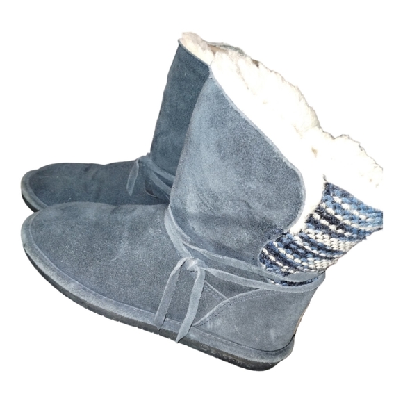 Navy blue Bearpaw boots size 8 - Picture 1 of 13